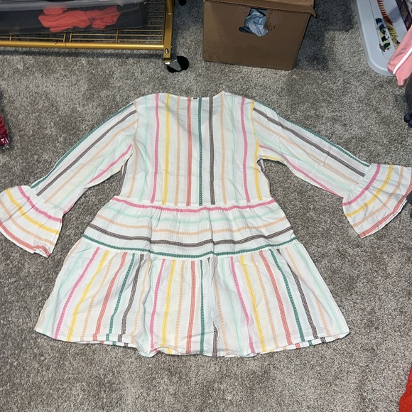 Revolve Pilyq Morgan Multi Stripe CoverUp / Dress Size M/L - Picture 5 of 7